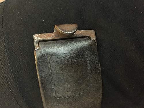 Early Nickel SS buckle and belt