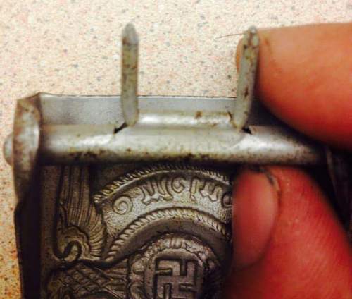 SS buckle, 36/42 ....I know there are original and fakes of this Overhoff.