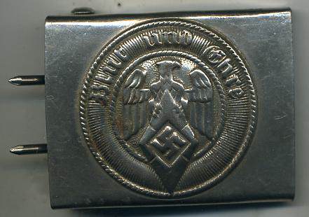 Hitler Youth buckle and Waffen SS em Belt buckles: Authentic?