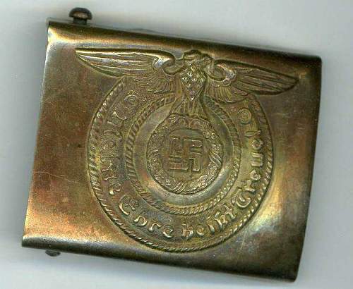 Hitler Youth buckle and Waffen SS em Belt buckles: Authentic?