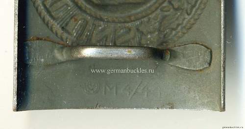 SS Elite Buckle with RZM Mark and Numbers and Luftwaffe Enlisted Man's Buckle: Authentic pieces?