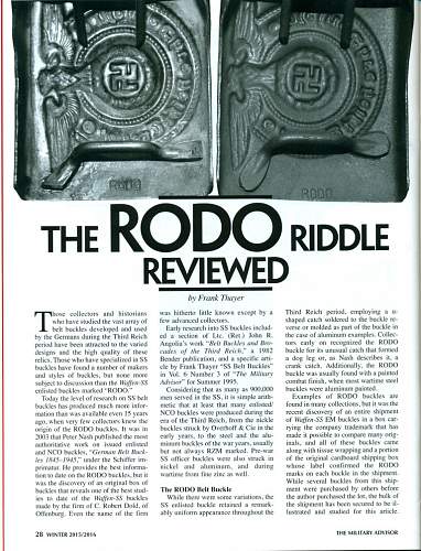 What is our collecting future with fakes? (BEFORE YOU BUY A  SS RODO BUCKLE PLEASE READ THIS THREAD)