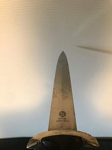 Gustav Spitzer SS dagger