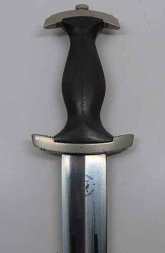 NAMED SS Officer's dagger w/ US Vet provenance