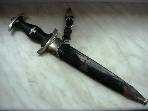 1933 pattern SS dagger RZM 1196/38