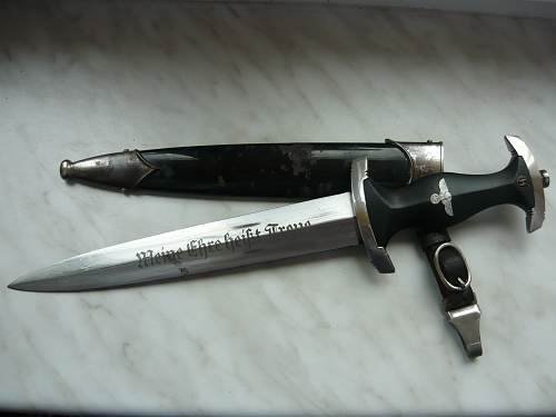 1933 pattern SS dagger RZM 1196/38