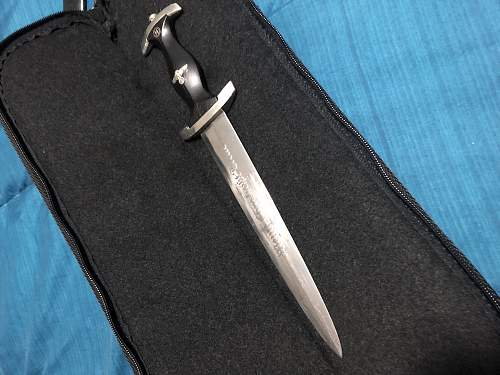 Early SS dagger by Gottlieb Hammesfahr