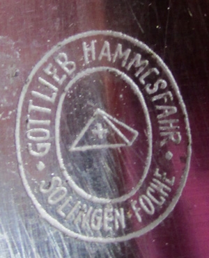 Early SS dagger by Gottlieb Hammesfahr