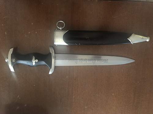 SS rzm 121/34 dagger , real or fake?