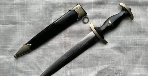 Strange SS DAGGERS BY HAMMESFAHR WITH DEDICATION (GIFT DAGGERS)