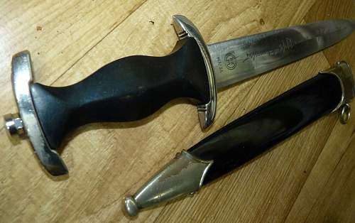 Himmler SS dagger with RZM Number