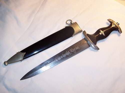 SS dagger- Himmler presentational blade..