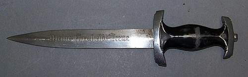 Miniature SS dagger