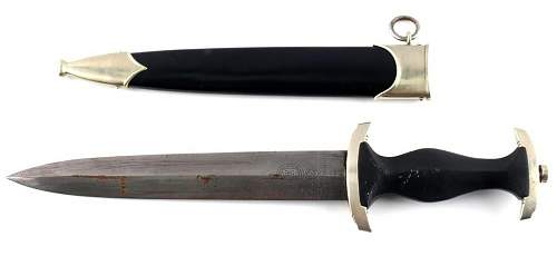 Double marked &quot;Henckels&quot; and &quot;RZM 15/38 SS dagger