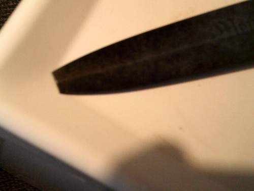 Chained SS dagger rough cond. barn find opinions