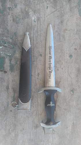Robert Klaas M1933 SS dagger, real or fake?