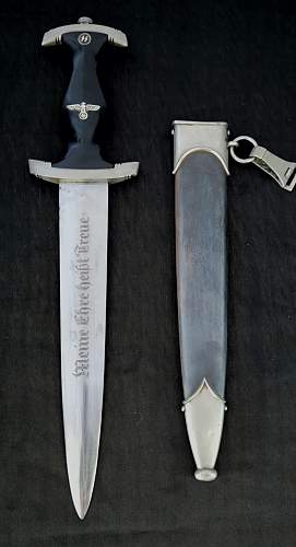 numbered dagger  ss ? Fake?