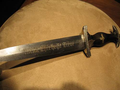 My first &quot;Out of the Woodwork&quot; 1933 SS Dagger