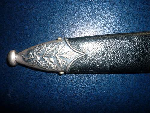 &quot; Pattern &quot;   SS Honor Dagger Scabbard