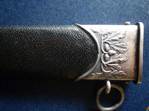 &quot; Pattern &quot;   SS Honor Dagger Scabbard