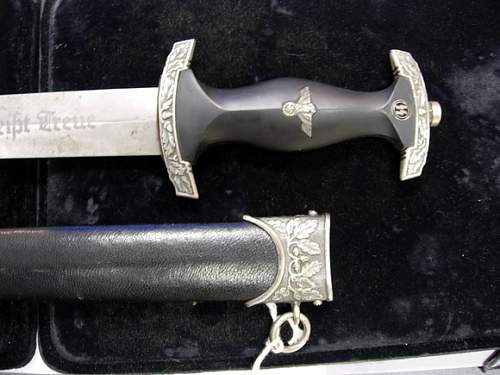 &quot; Pattern &quot;   SS Honor Dagger Scabbard