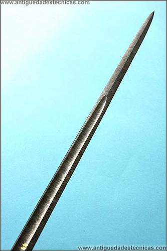 Special German SS sword located in Spain