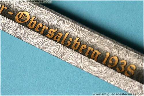 Special German SS sword located in Spain