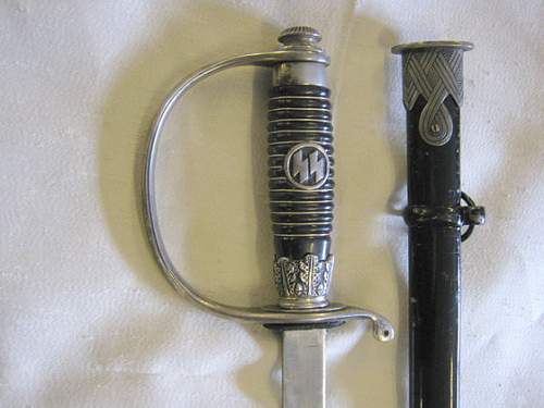 SS officer's sword. Is it real?