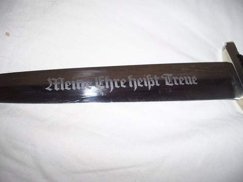 Eickhorn Rohm SS dagger Partial Rohm signature