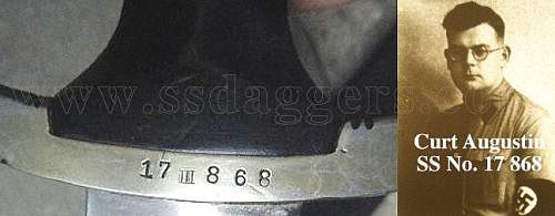 Eickhorn Rohm SS dagger Partial Rohm signature