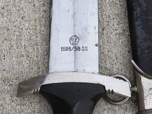 RZM 1196/38 SS Dagger