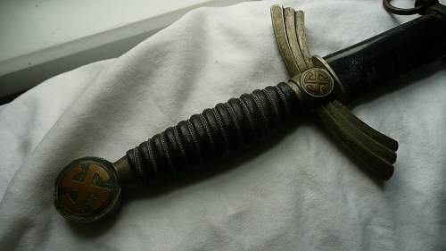 Haul of the year! SS Chained Dagger, First Pattern Luftwaffe Dagger, M1902 Krag Bayonet