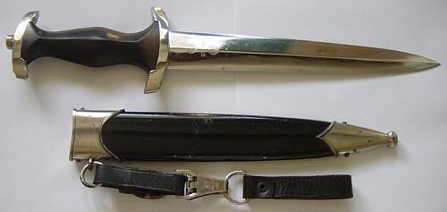 Named and researched 1933 pattern SS dagger