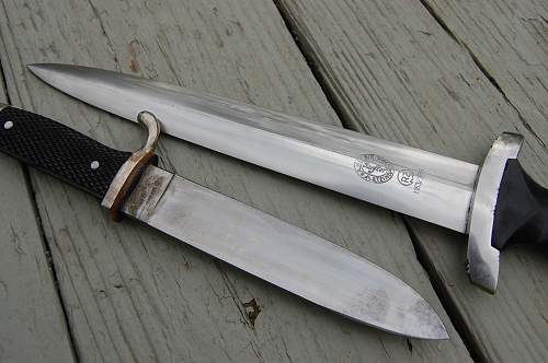 SS Dagger with Dual Maker Mark