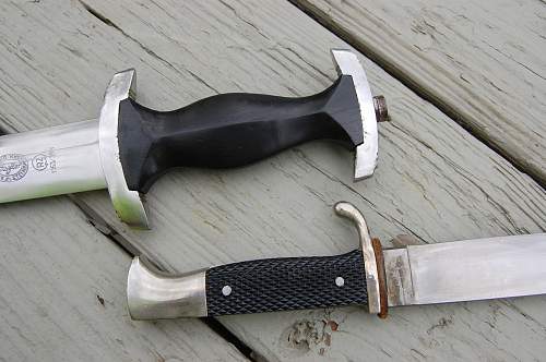 SS Dagger with Dual Maker Mark