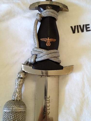 How to tie a proper portepee knot on a Chained SS Dagger
