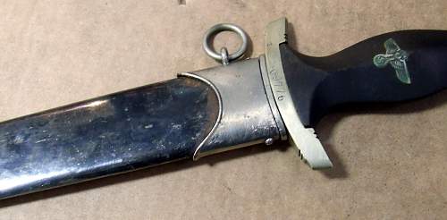 Early SS Dagger(Gottlieb Hammesfahr ) -real or fake SS Dagger?