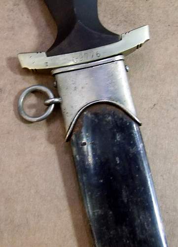 Early SS Dagger(Gottlieb Hammesfahr ) -real or fake SS Dagger?