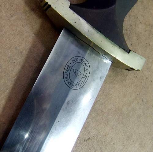 Early SS Dagger(Gottlieb Hammesfahr ) -real or fake SS Dagger?