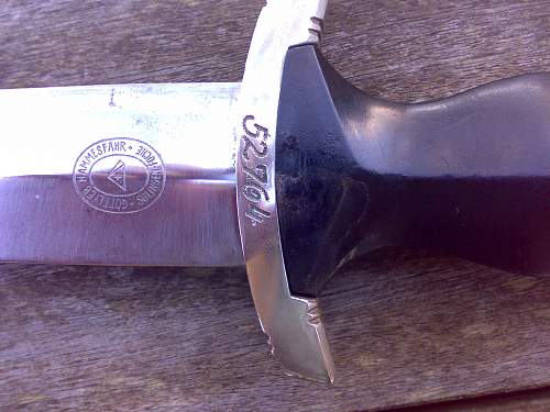 Hammesfahr SS Dagger, serial numbered - opinions please