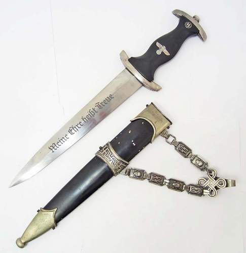Chained Officers Himmler Presentation Dagger..   COULD THIS BE REAL?