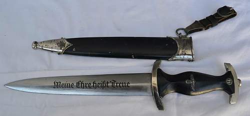 SS dagger rzm 1053/38 SS - ask for help