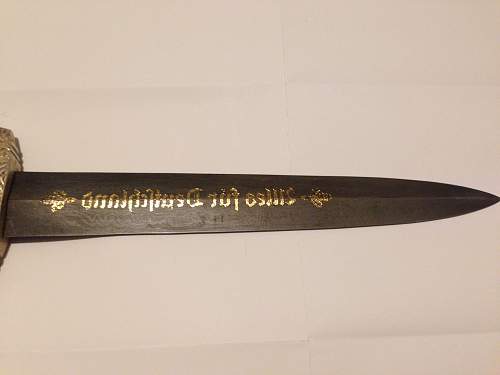 SS Damascus dagger REAL OR FAKE?