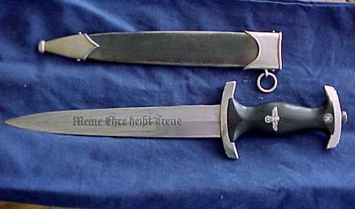 1934 SS Himmler Presentation Dagger