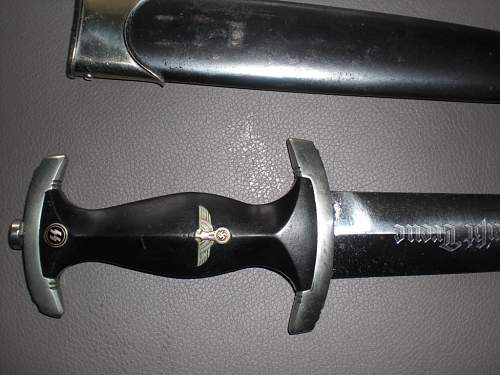 Numbered SS dagger by Herder