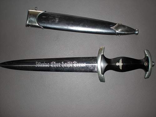 Numbered SS dagger by Herder