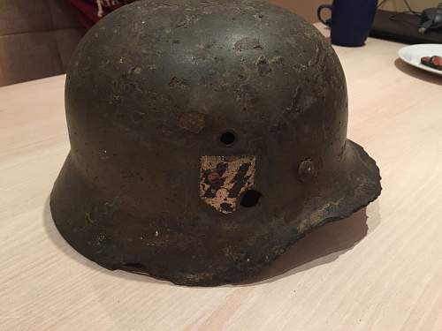 SS Polizei helmet