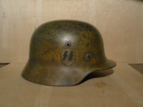 Authentic M35 DD SS camo helmet?