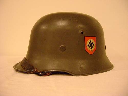 DD SS SD  Edelstahl M34 Medium Weight Helmet