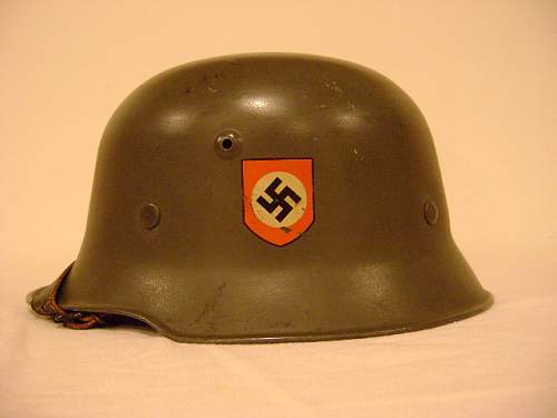 DD SS SD  Edelstahl M34 Medium Weight Helmet